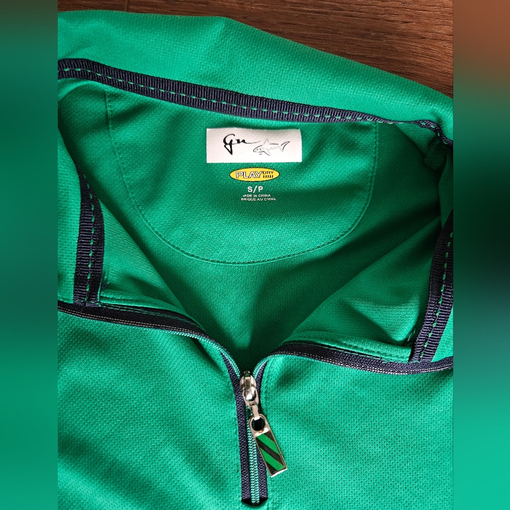 Greg Norman Green Golf Polo - Picture 2 of 3